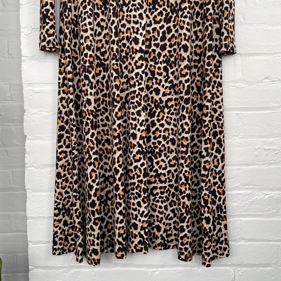 ZARA Animal Print Dress - Picture 4 of 8